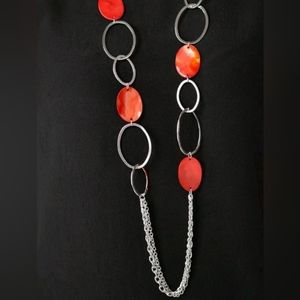Paparazzi Kaleidoscope Coasts Red Necklace
